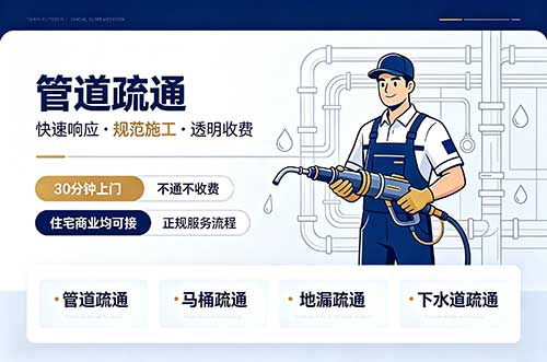 普宁管道疏通