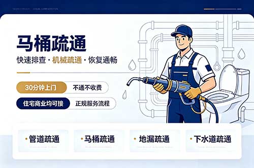 普宁马桶疏通