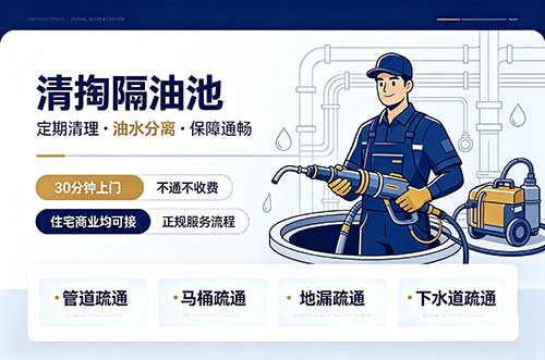 普宁清掏隔油池